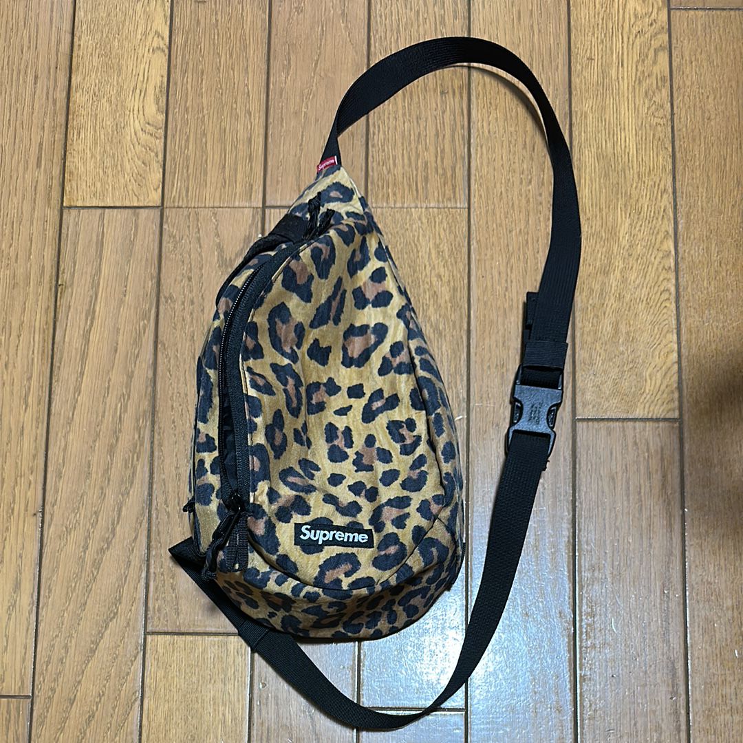 シュプリーム 20FW スリング バック 4L "レオパード"