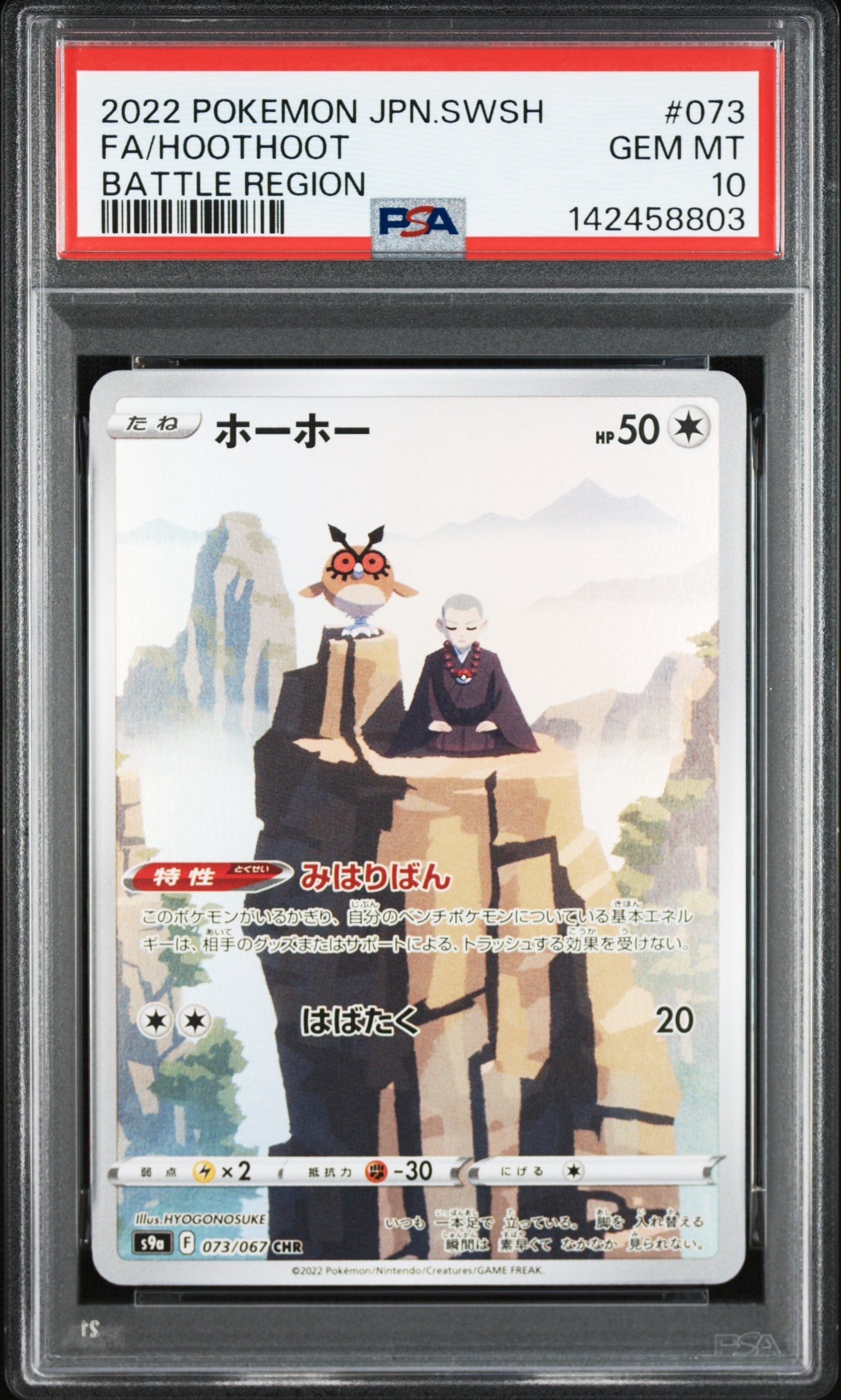 Hoothoot CHR[s9a 073/067](Enhanced Expansion Pack"Bttle Region")