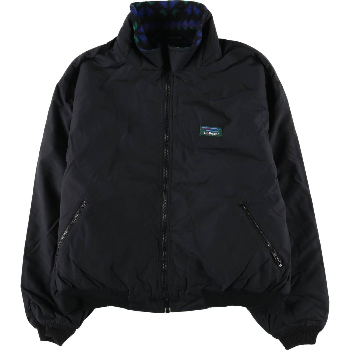 古着 80~90年代 エルエルビーン L.L.Bean Warm-up Jacket 中綿マウンテンジャケット シェルジャケット パファージャケット メンズXL相当 ヴィンテージ/eaa611103