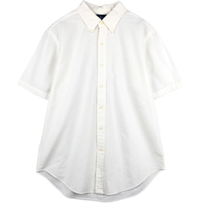 古着 ラルフローレン Ralph Lauren CLASSIC FIT 半袖 ボタンダウンシャツ メンズL相当/eaa674528