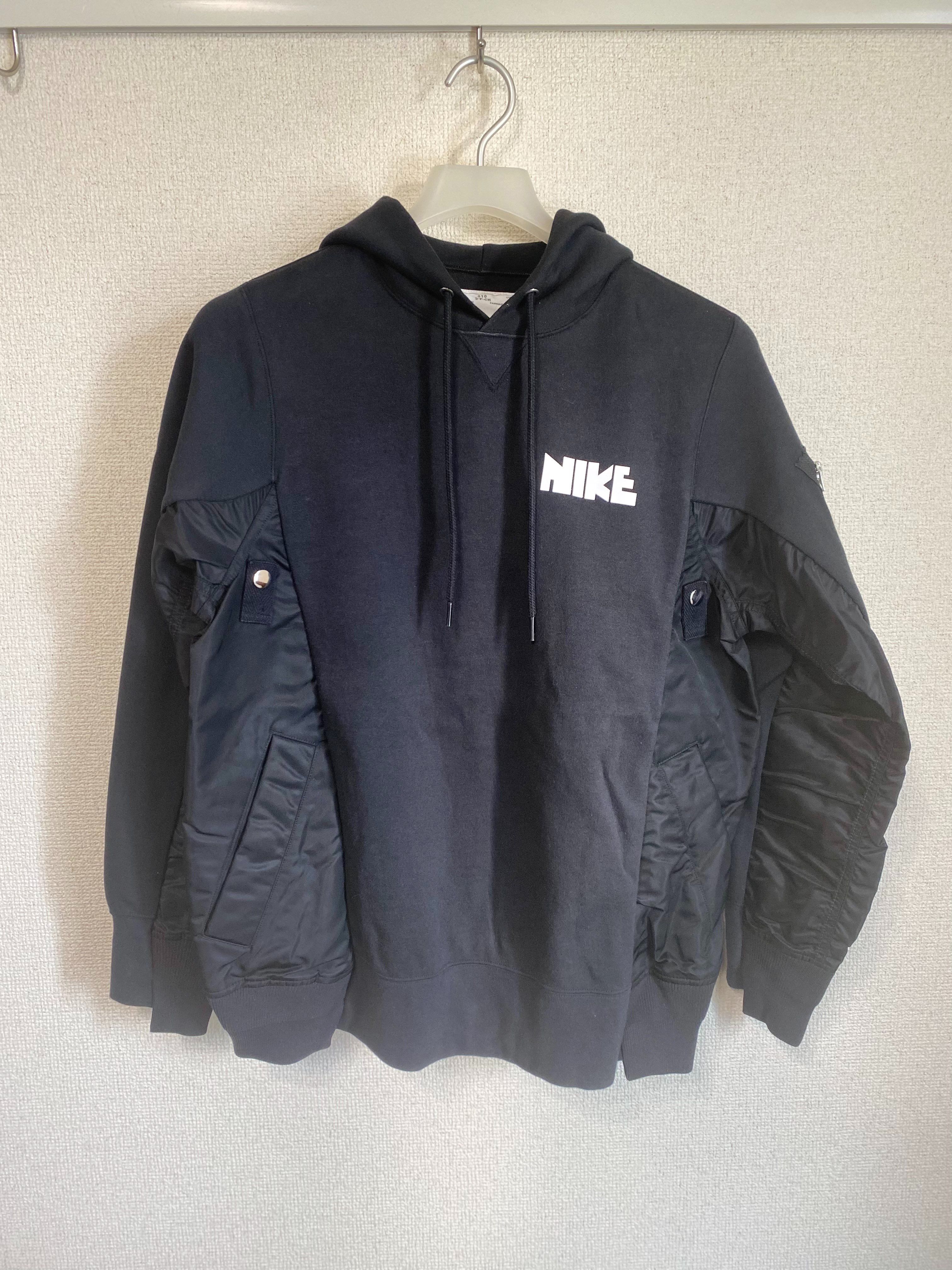 sacai x Nike Lab U NRG Rh Hoodie "Black"