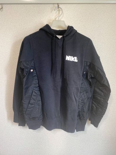 sacai x Nike Lab U NRG Rh Hoodie "Black"