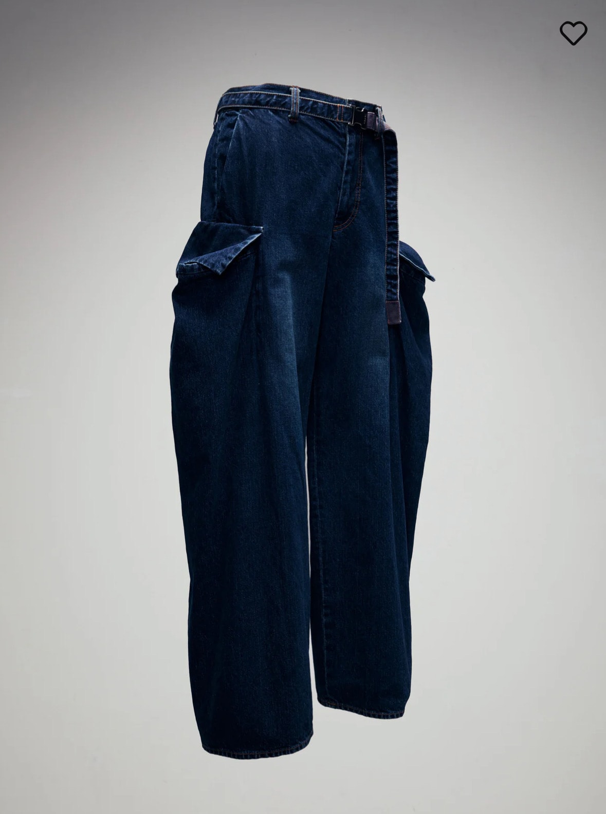 サカイ デニムパンツ "ブルー"