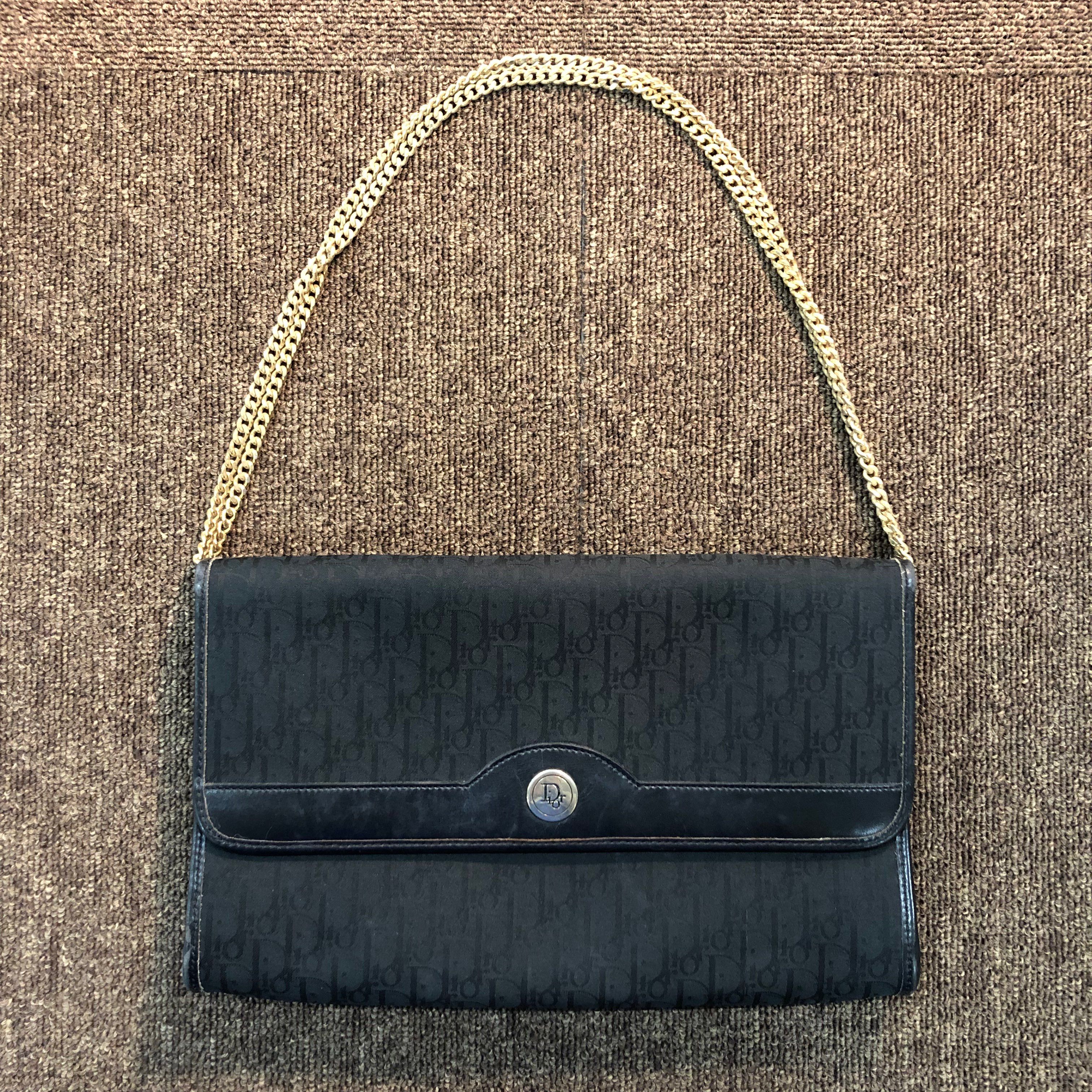 Dior Trotter Chain Bag "Black"