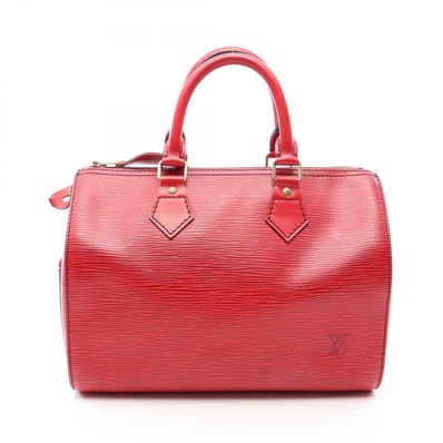 ルイ・ヴィトン LOUIS VUITTON スピーディ25 エピ カスティリアンレッド ハンドバッグ バッグ レザー レッド レディース レッド系 M43017 【中古】
