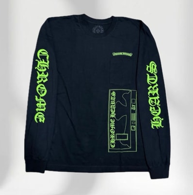 Chrome Hearts Print L/S T-Shirt Aoyama Limited "Black/Green"