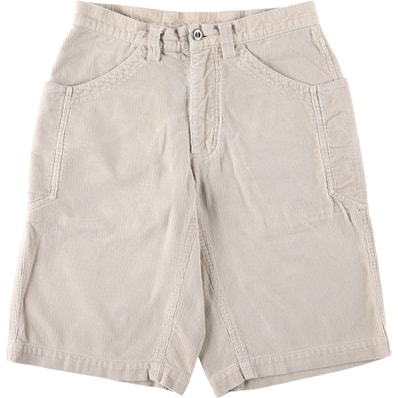 古着 00年代 パタゴニア Patagonia ORGANIC COTTON オーガニックコットン コーデュロイショーツ ハーフパンツ レディースL(w30)相当/eaa670810