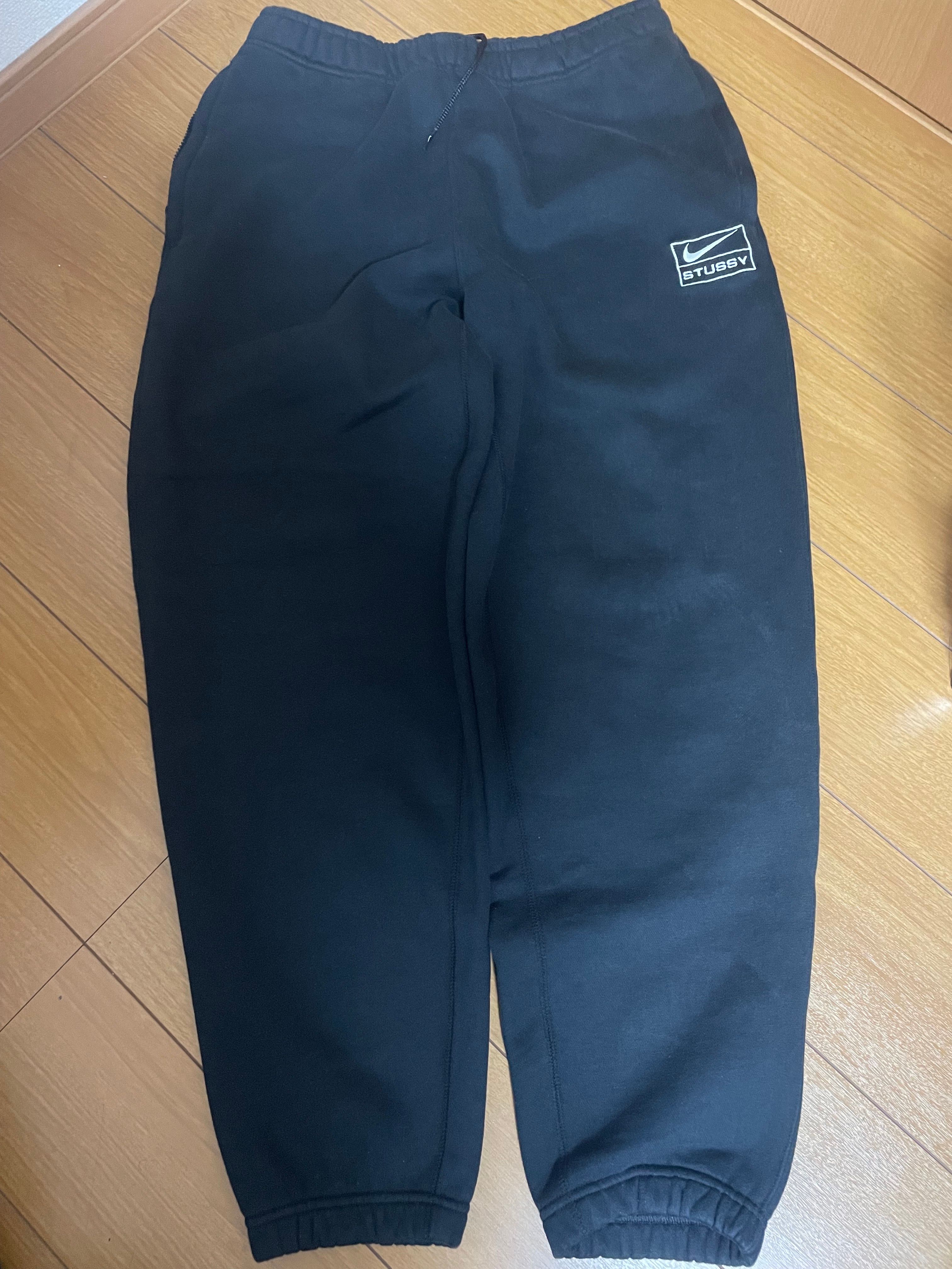 Stussy × Nike NRG Washed Fleece Pant (US Size) "Black" DN4030-010