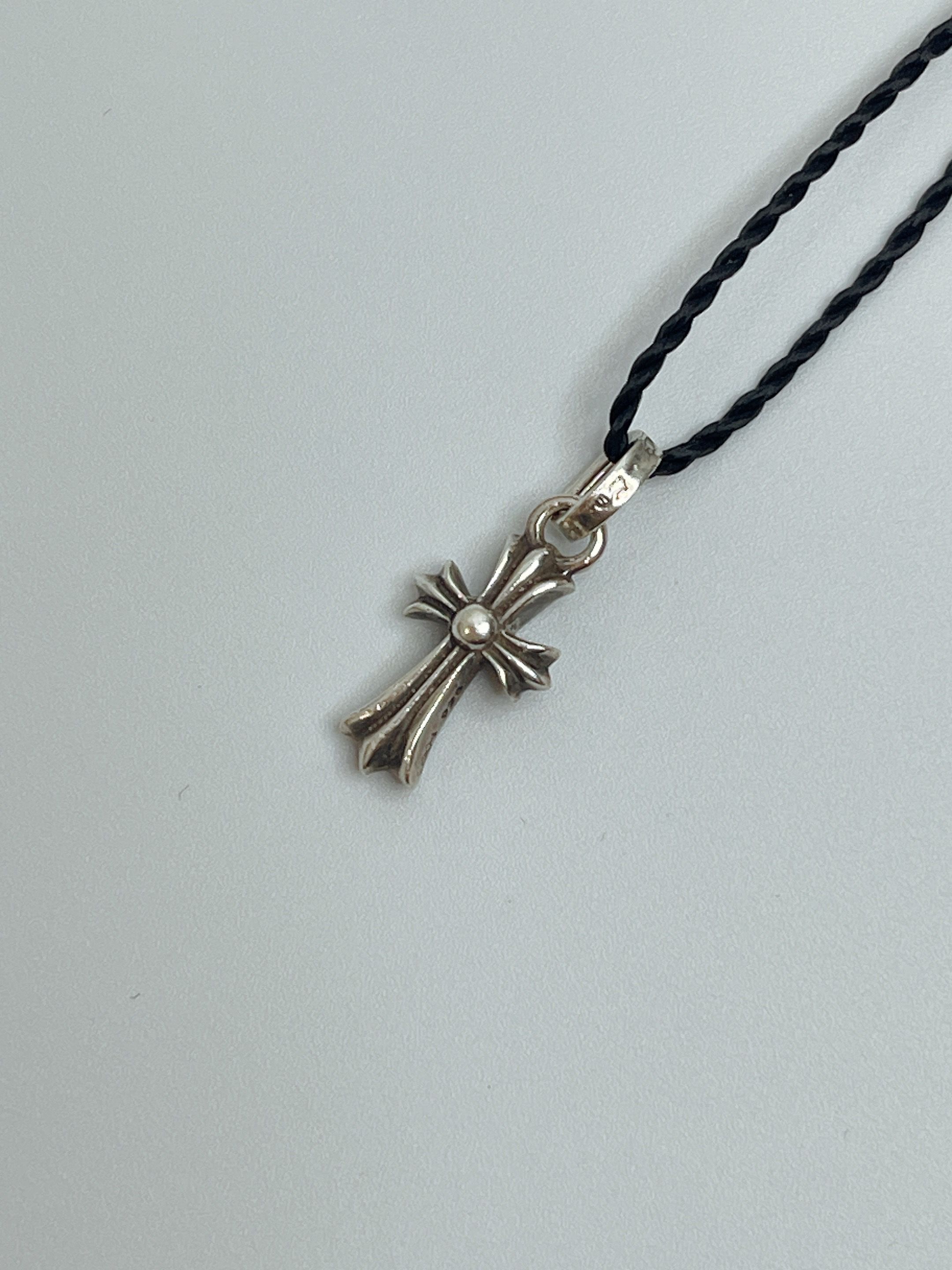 Chrome Hearts CH Cross Baby Fat Charm "Silver"