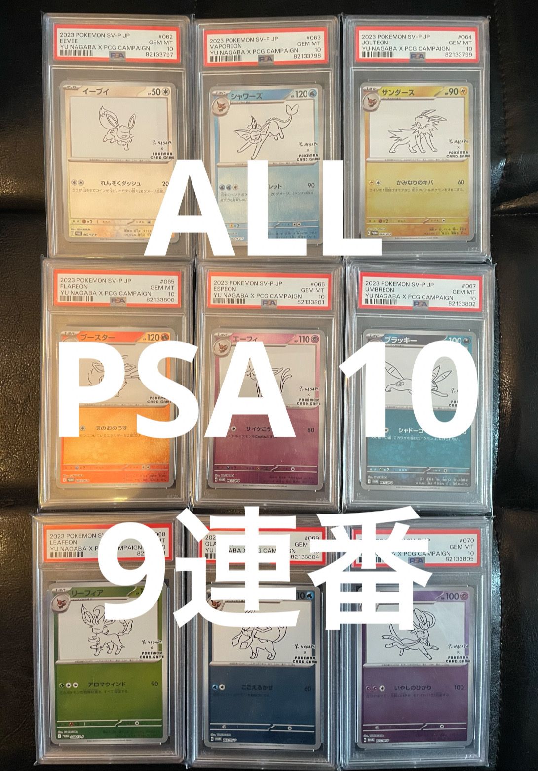 ポケモンカードゲーム YU NAGABA × ポケモンカードゲーム イーブイズ 全種セット: プロモ [SV-P ](「YU NAGABA×ポケモンカードゲーム」プロモーションカード「SV-P」)