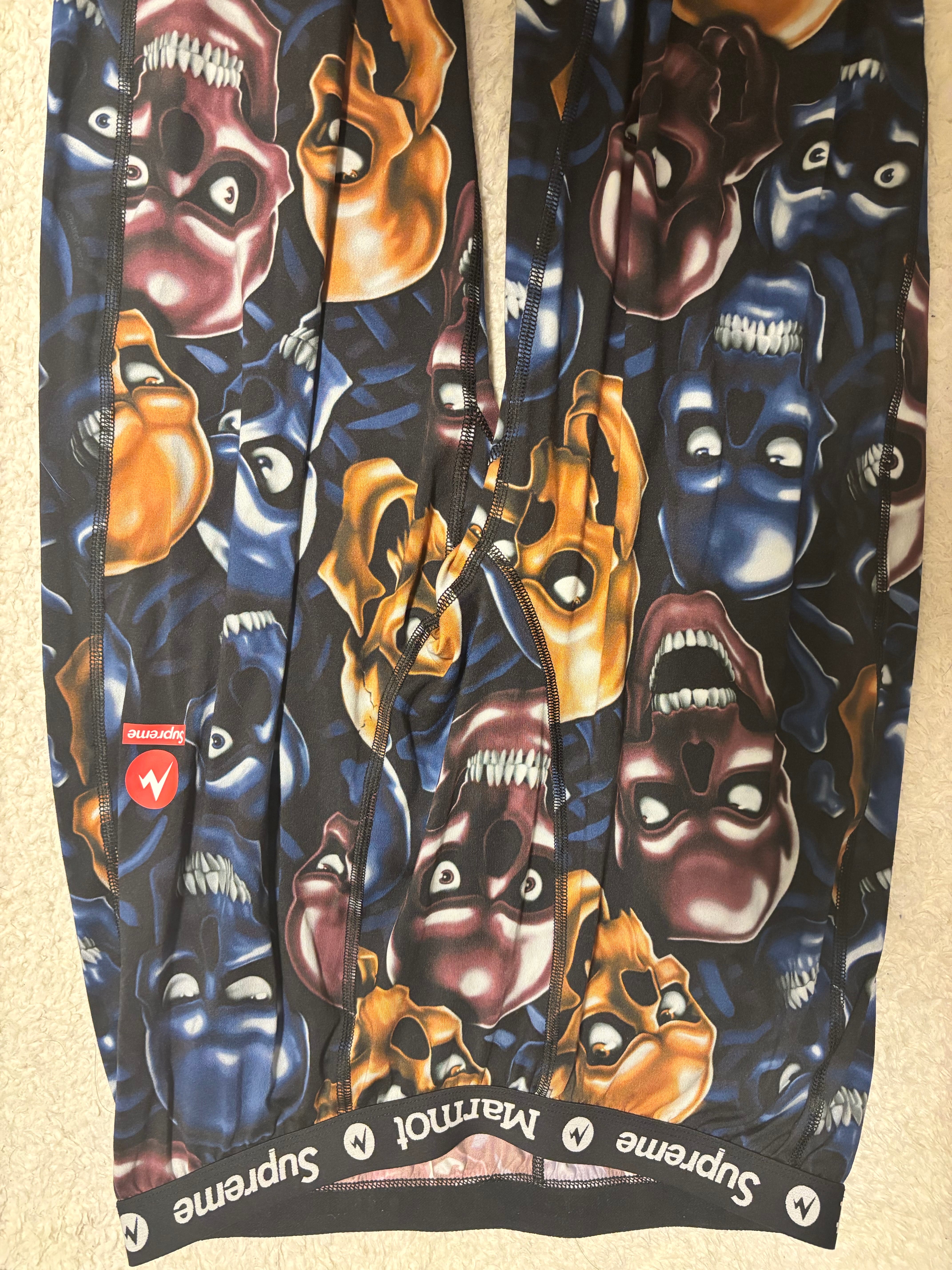 Supreme x Marmot Base Layer Pant "Skull Pile"
