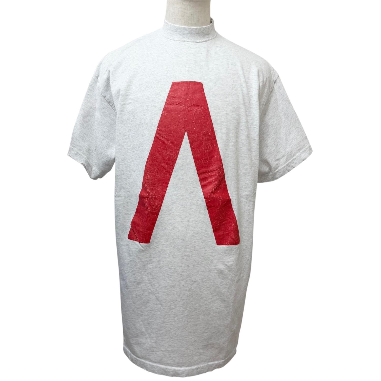 極美品 バレンシアガ 半袖Tシャツ ライトグレー メンズ 1 739028