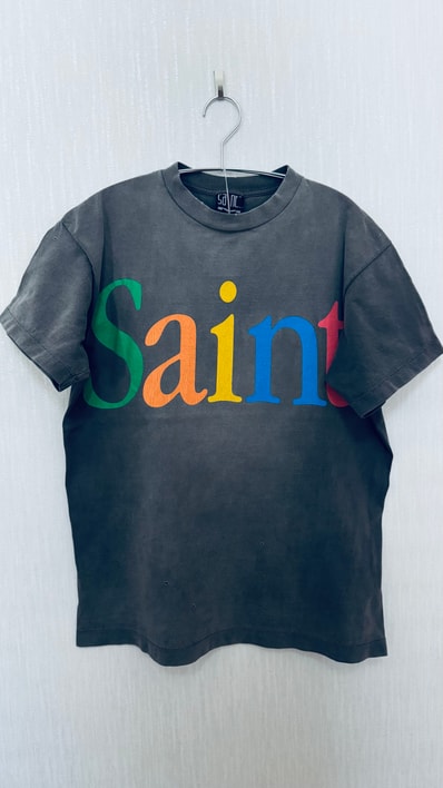 SAINT Mxxxxxx 24SS Coloful Saint SS Tee "Black"