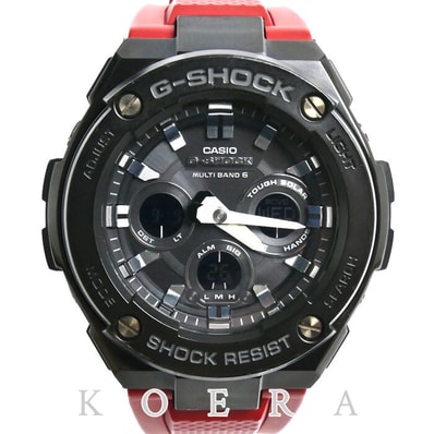 CASIO カシオ G-SHOCK Gスチール 腕時計 ソーラー GST-W300G-1A4JF 電波 メンズ【中古】