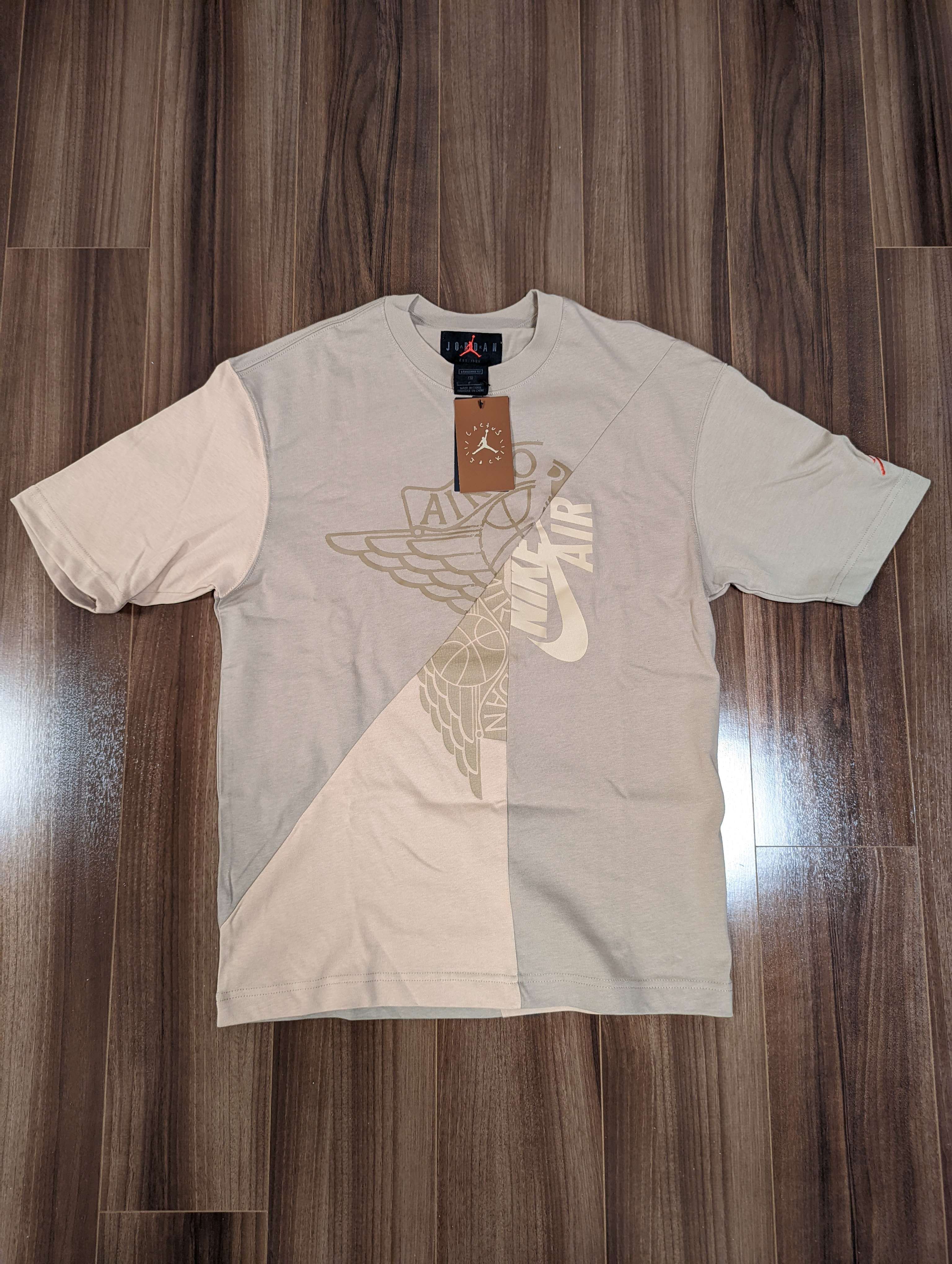 Air Jordan x Travis Cactus Jack T-Shirt "Khaki Desert"