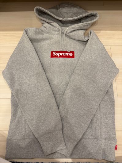 Supreme Box Logo Hooded Sweatshirt "Heather Grey" (16FW)