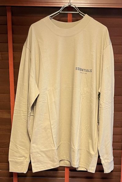 FEAR OF GOD ESSENTIALS LS TEE "string"