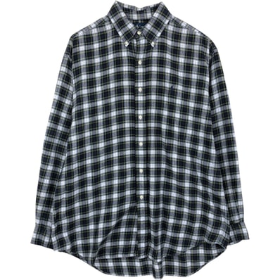 古着 ラルフローレン Ralph Lauren BLAKE 長袖 ボタンダウンチェックシャツ メンズL相当/eaa634848