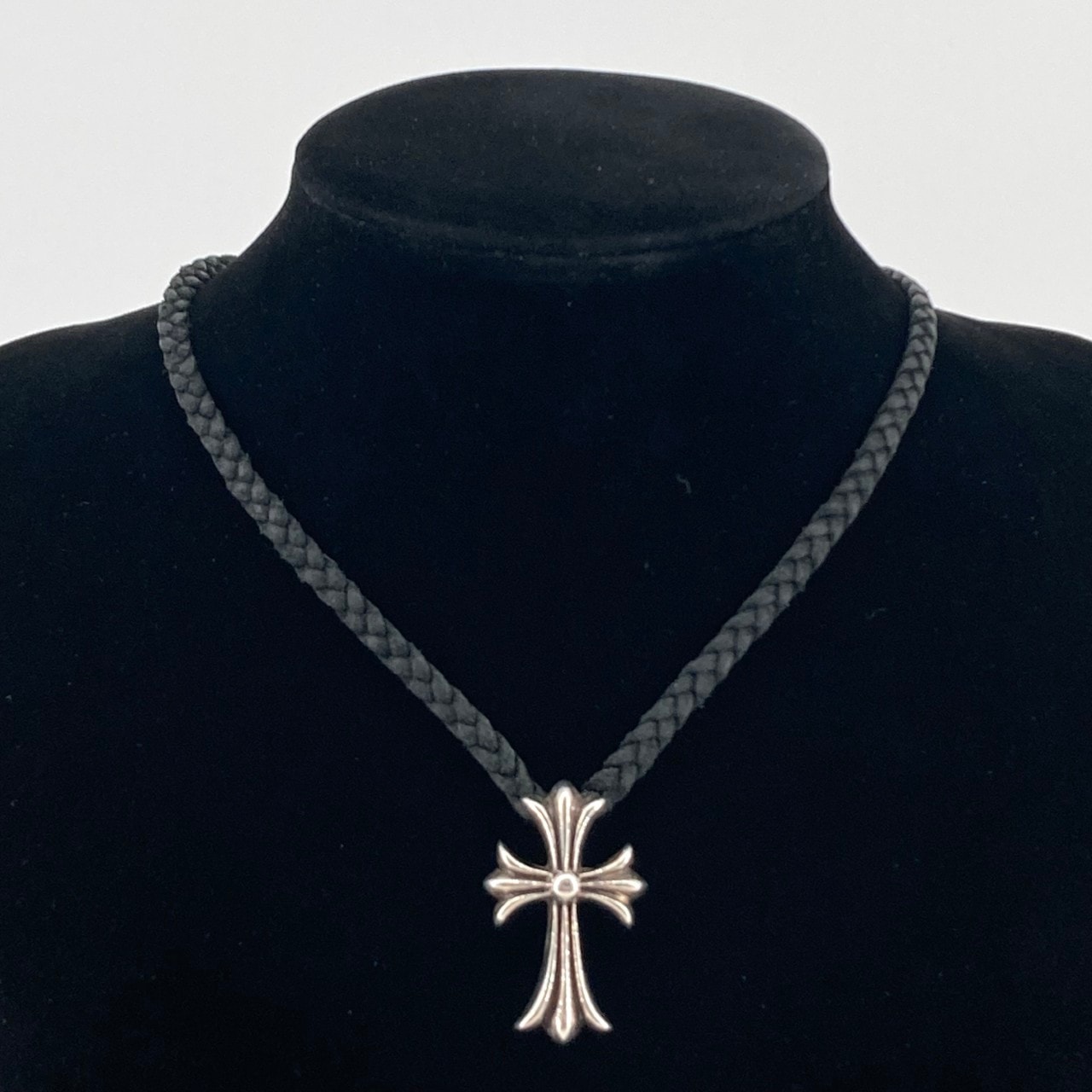 CHROME HEARTS(クロムハーツ) CH CRS SML BC スモール CHクロスボロチップ Wボロチップ オールド SV925 ネックレス 41.07g シルバー