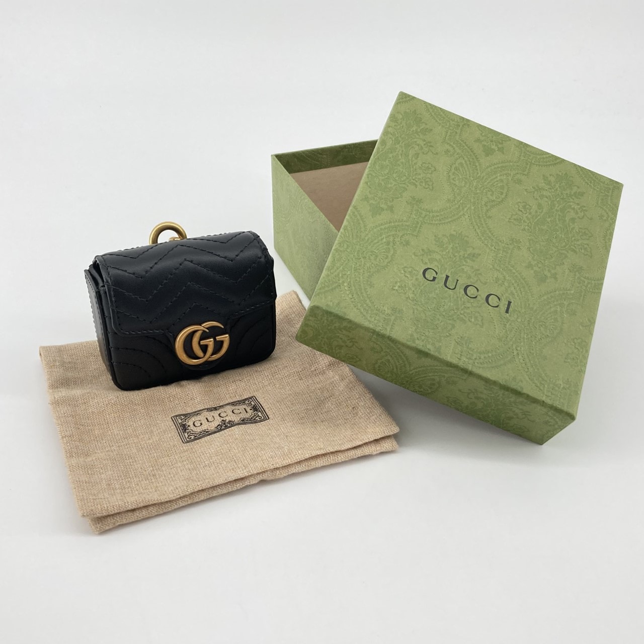 B (目立った傷や汚れなし)】GUCCI（グッチ） GGマーモント キー