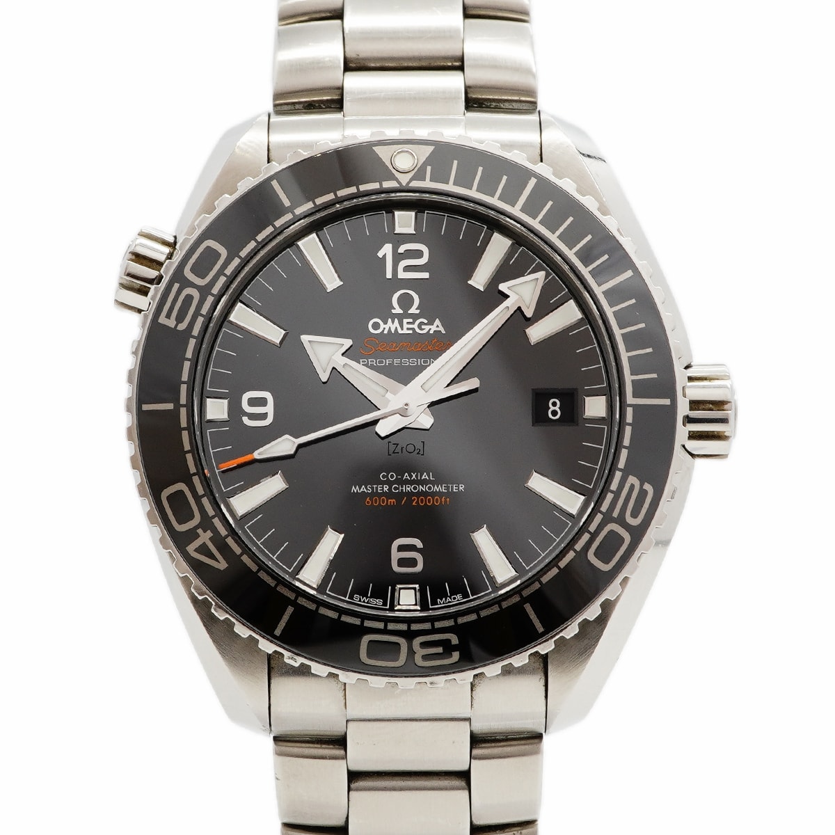 ★最終価格★SALE【6wgb0122】オメガ シーマスター プラネットオーシャン 600M 215.30.44.21.01.001 黒文字盤【中古】腕時計 メンズ