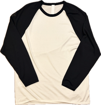 Chrome Hearts 3 Cross Patch CH Logo Embroidery Raglan L/S T-Shirt "White/Black"