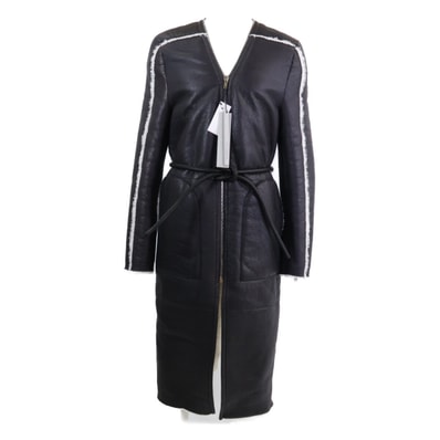 リックオウエンス 【美品】RR02A5960-LSHC GETHSEMANE F/W21 ムートン ロング 48