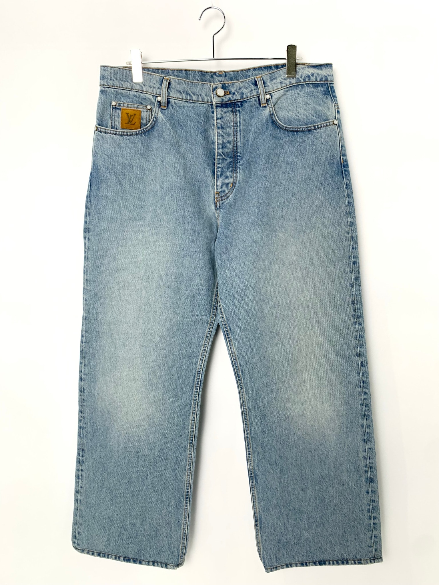 Louis Vuitton Skater Fit Denim Jeans "Light Blue"