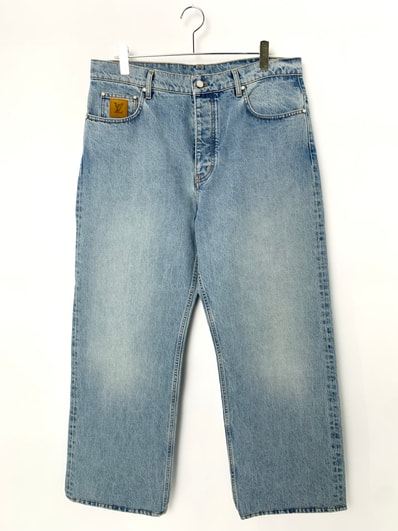 Louis Vuitton Skater Fit Denim Jeans "Light Blue"
