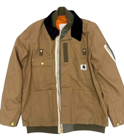 Carhartt WIP x sacai Canvas MA-1 Jacket Michigan "Beige"