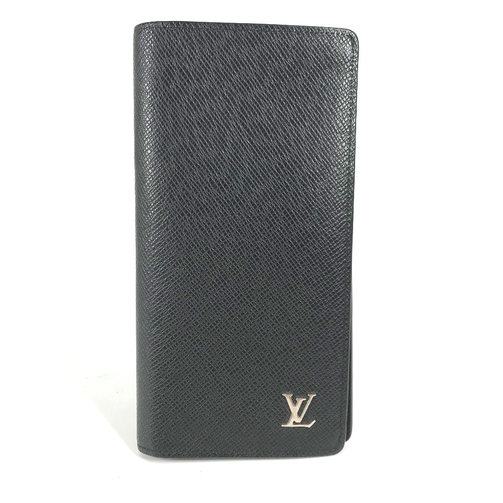 ルイヴィトン LOUIS VUITTON ポルトフォイユ・ブラザ M30501 タイガ ロングウォレット 長財布 タイガレザー アルドワーズ ブラック 新品同様