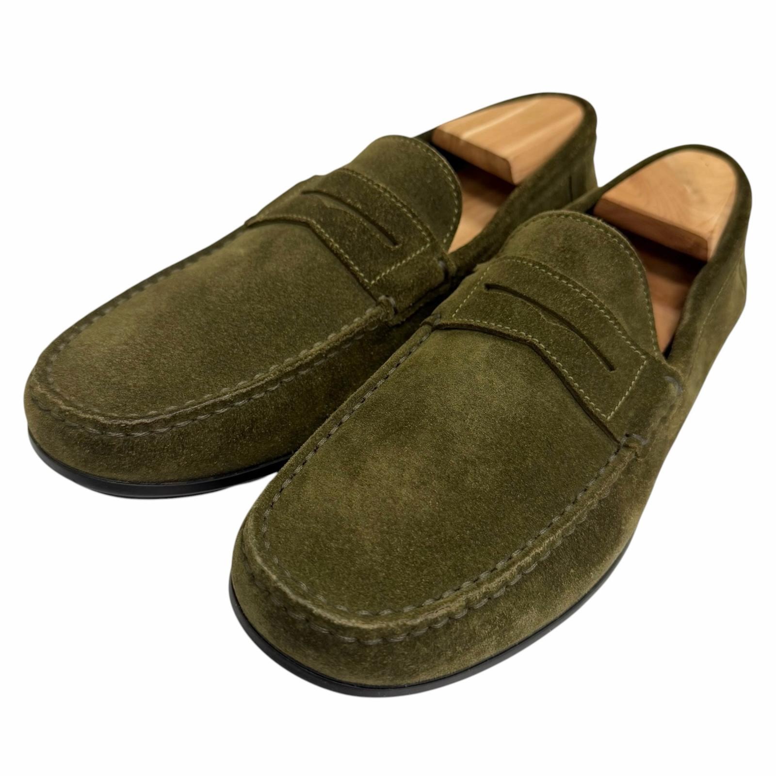 極美品 ジェイエムウエストン ドライビングシューズ 914 アジャクシオ
