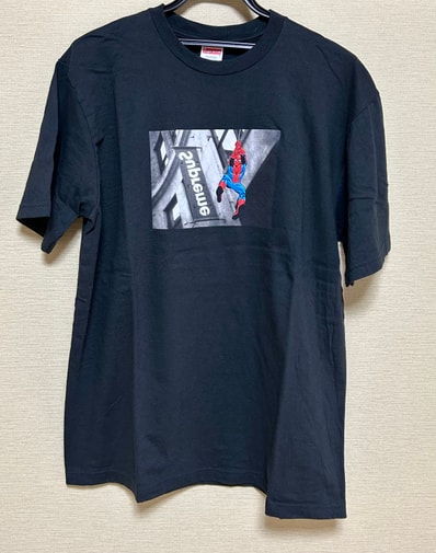 Supreme x Spider-Man Tee "Black"