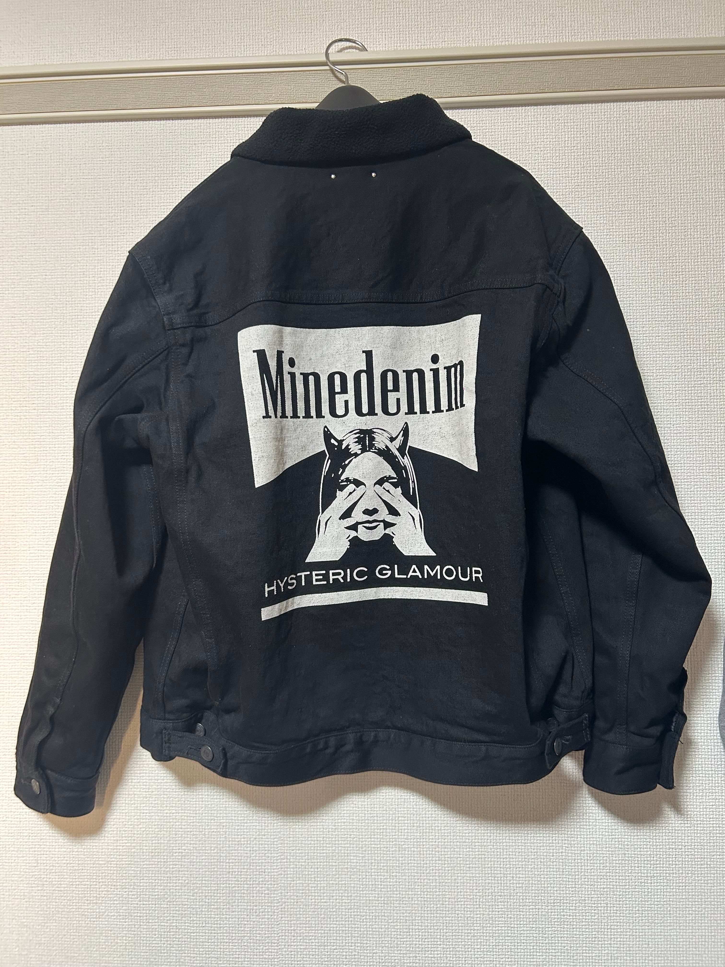 MINEDENIM x HYSTERIC GLAMOUR Denim Jacket "Black"