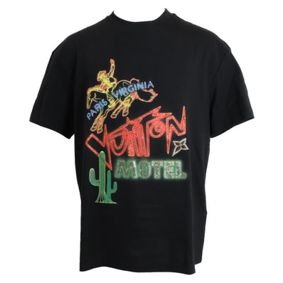 ルイヴィトン 【新品/国内正規/24年製】1AFXNJ/RM242M NPG HRY80W グラフィックエンベリッシュドコットンTシャツ/ M