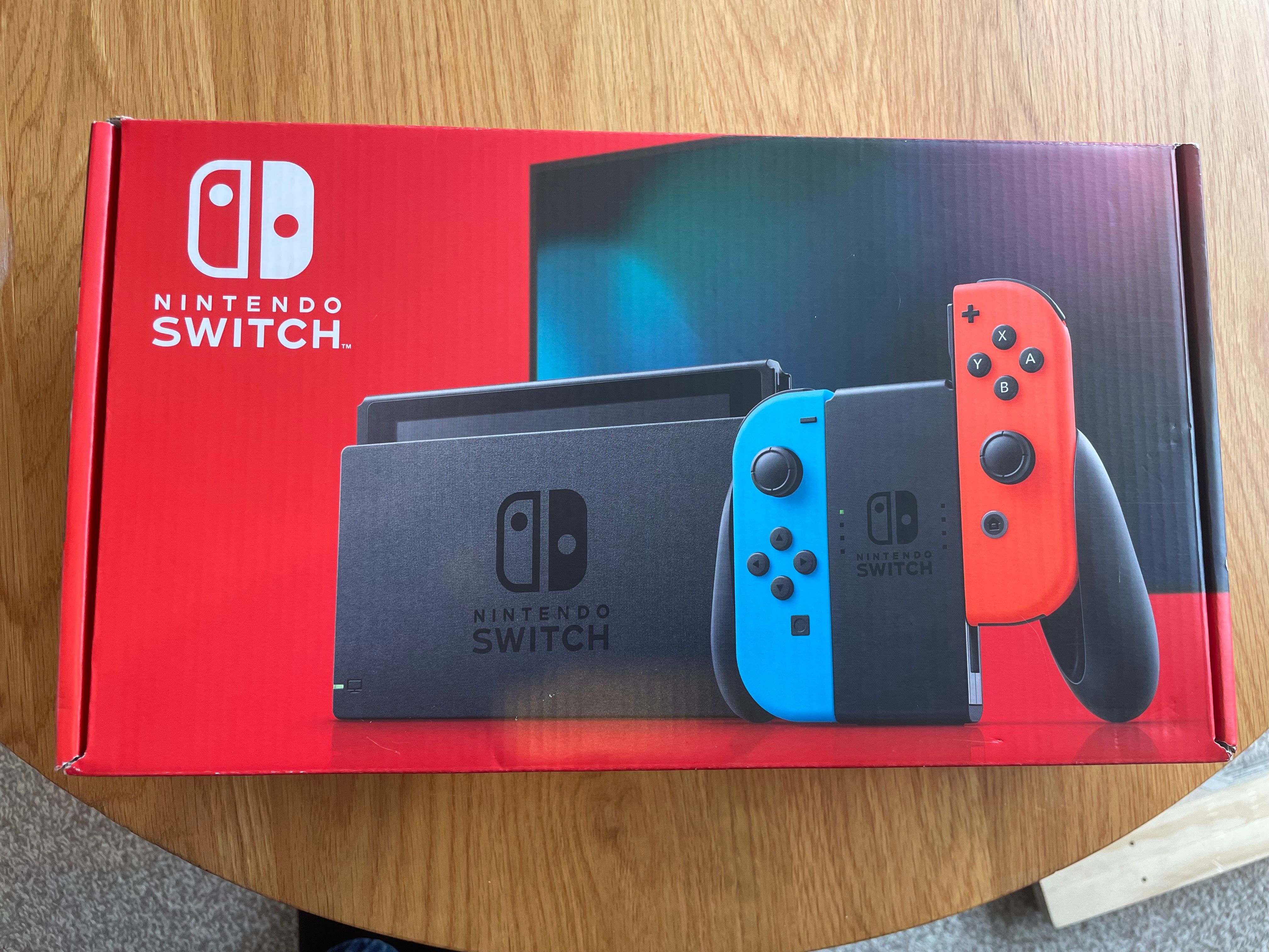 Nintendo Switch Neon blue/Neon red (Models with longer battery life)