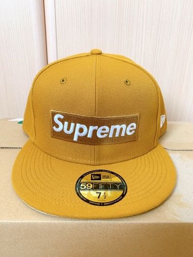 Supreme Champions Box Logo New Era® "Wheat "