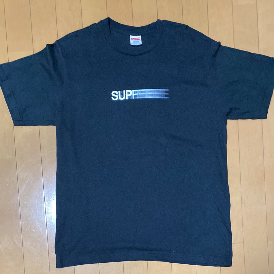 Supreme Motion Logo Tee "Black" (23SS)