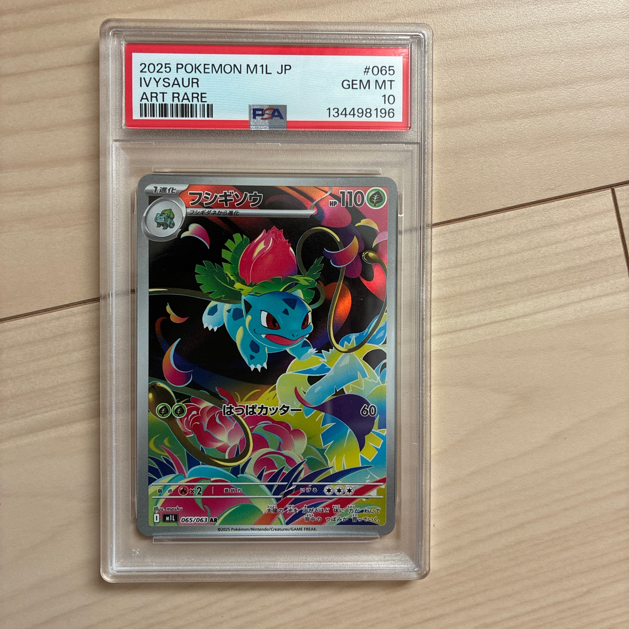 フシギソウ AR [M1L 065/063](拡張パック「メガブレイブ」)