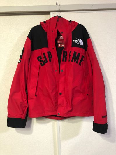 Supreme x The North Face Arc Logo Mountain Parka "Red"