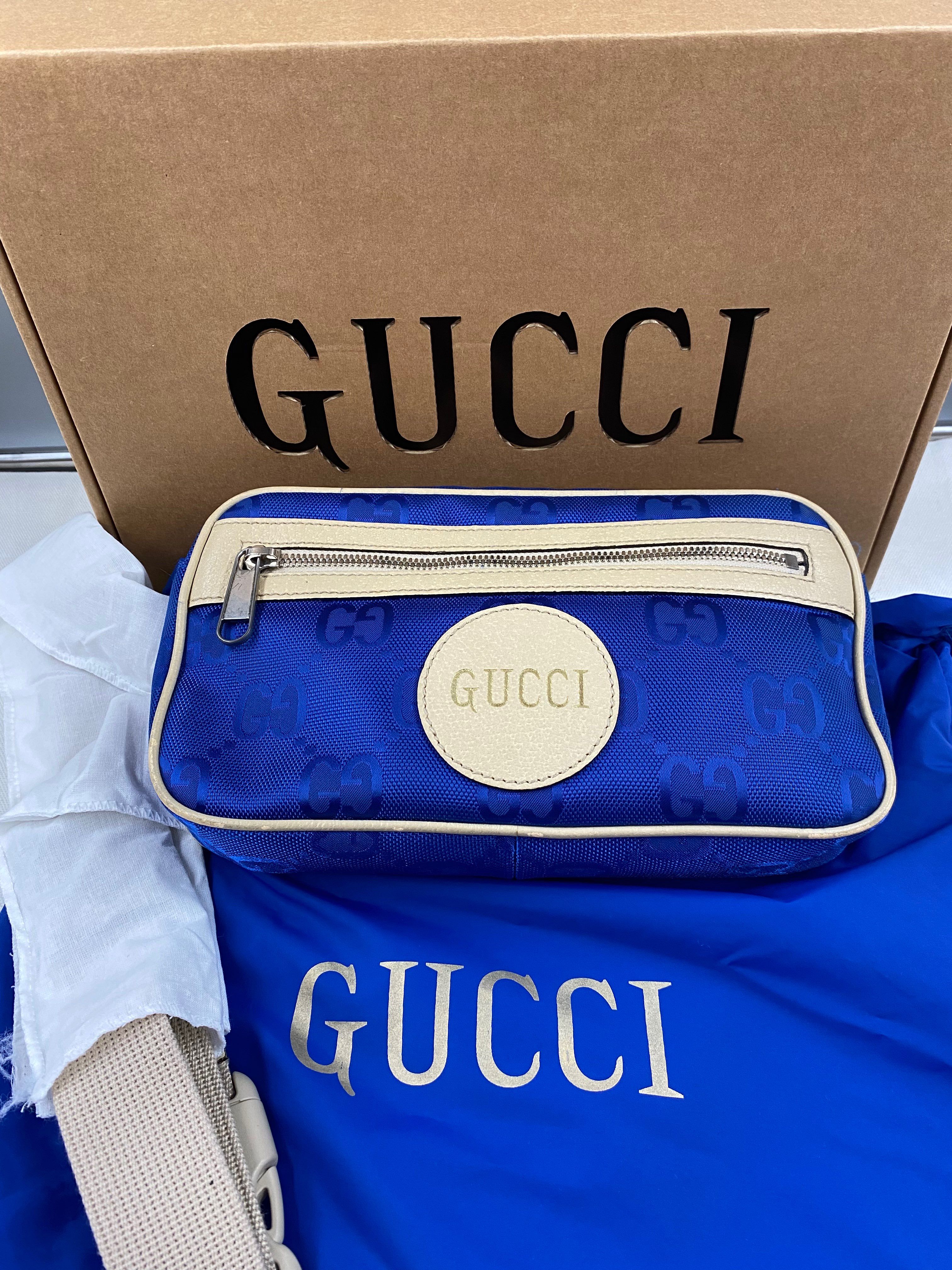 GUCCI Off The Grid Belt Bag "Blue"