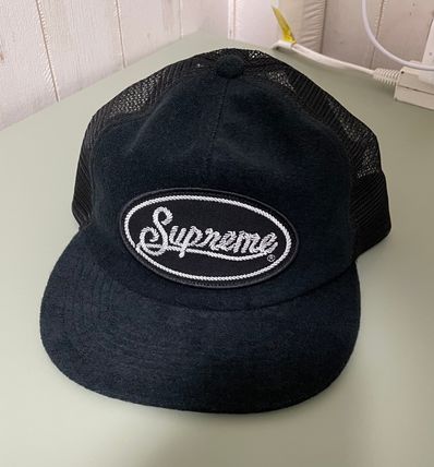 Supreme Terry Mesh Back 5-Panel "Black"