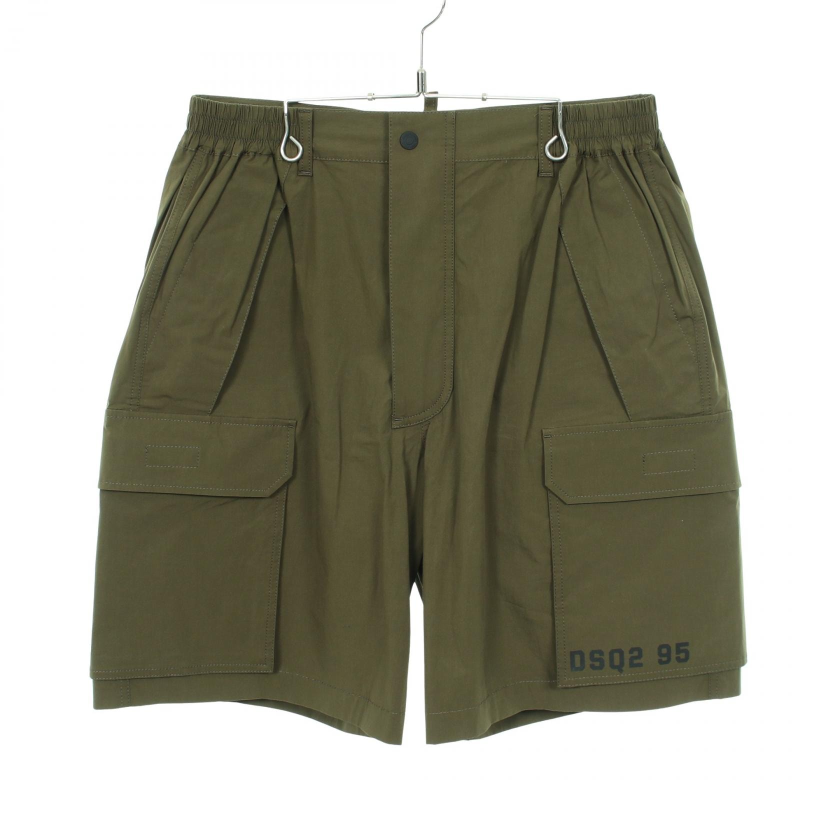 ディースクエアード DSQUARED2 ショート パンツ 衣料品 ボトムス コットン メンズ カーキ系 【中古】