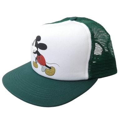 Supreme シュプリーム 帽子 25AW Number (N)ine Mickey Mouse Mesh Back 5-Panel ナンバーナイン ミッキーマウス メッシュ キャップ グリーン系【新古品】【未使用】【中古】