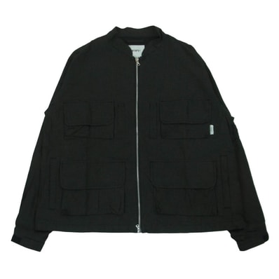 WTAPS ダブルタップス 25AW 252WVDT-JKM03 MODULAR 02 JACKET COTTON WEATHER モジュラー コットン ウェザー ジャケット ブラック系 02【中古】