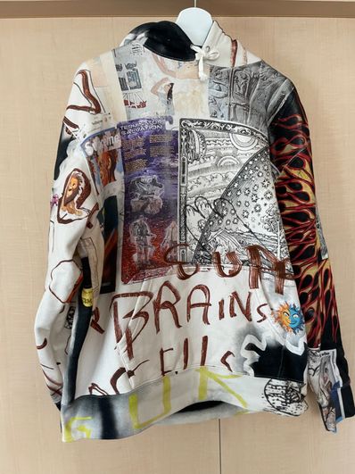 Supreme LSD Spells Hooded Sweatshirt "Ivory"