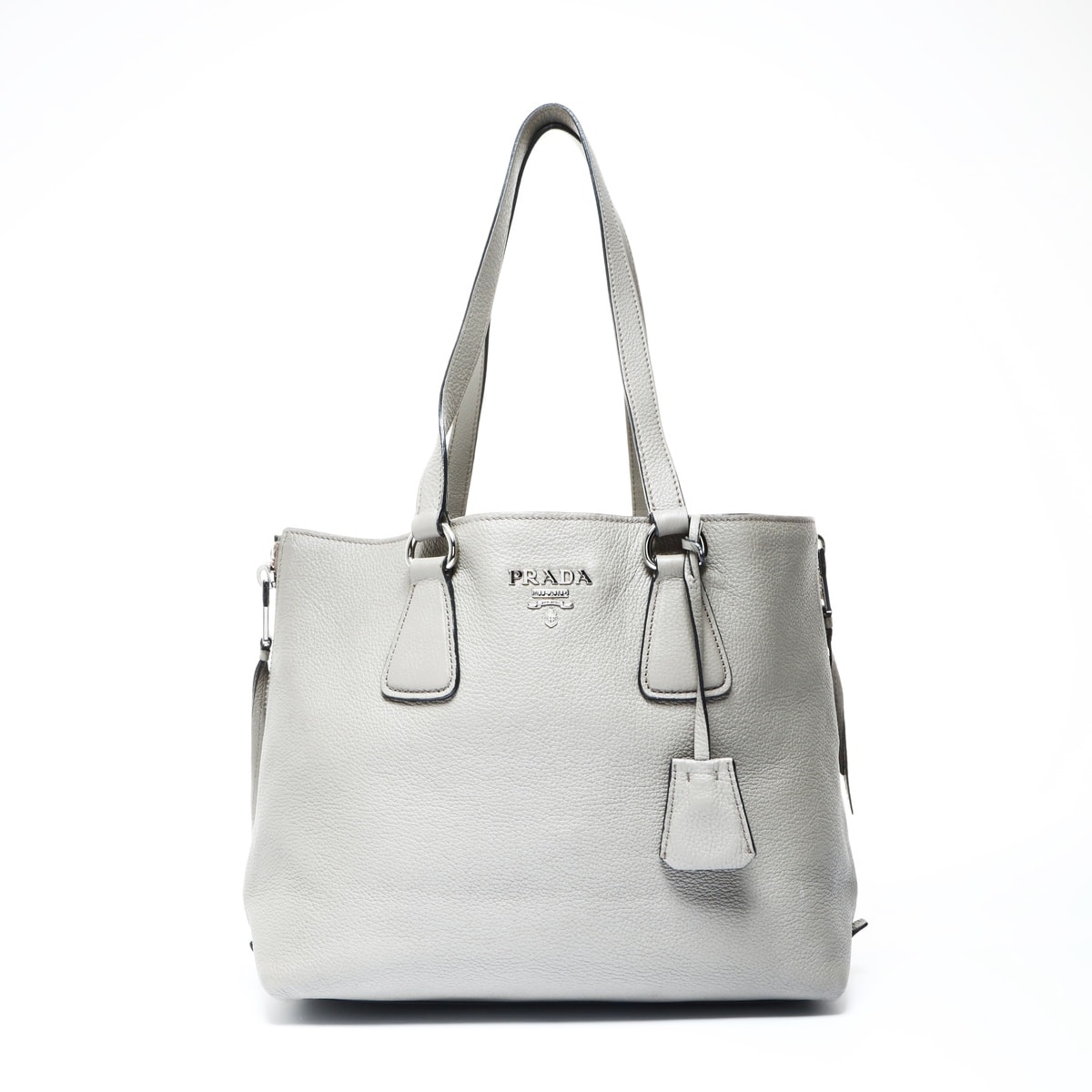 プラダ PRADA レザー トートバッグ ショルダーバッグ【中古】