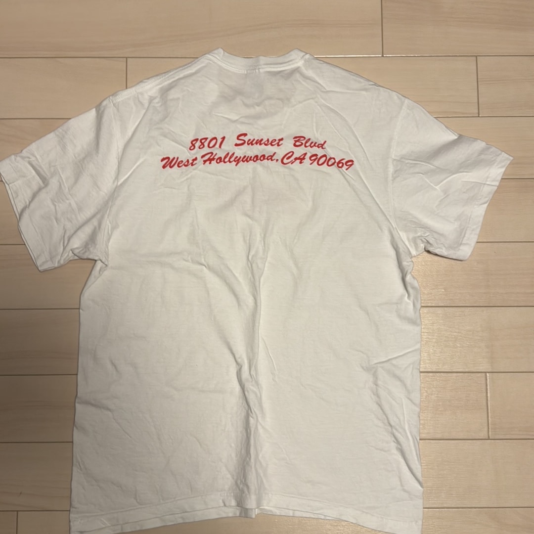 Supreme West Hollywood Box Logo Tee "White"