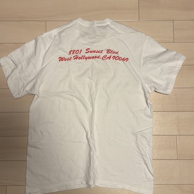 Supreme West Hollywood Box Logo Tee "White"