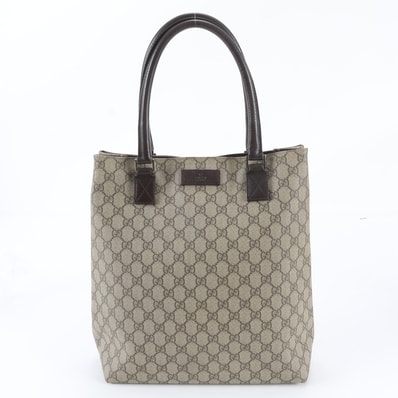 ■美品 グッチ GGスプリーム 131220 トート バッグ